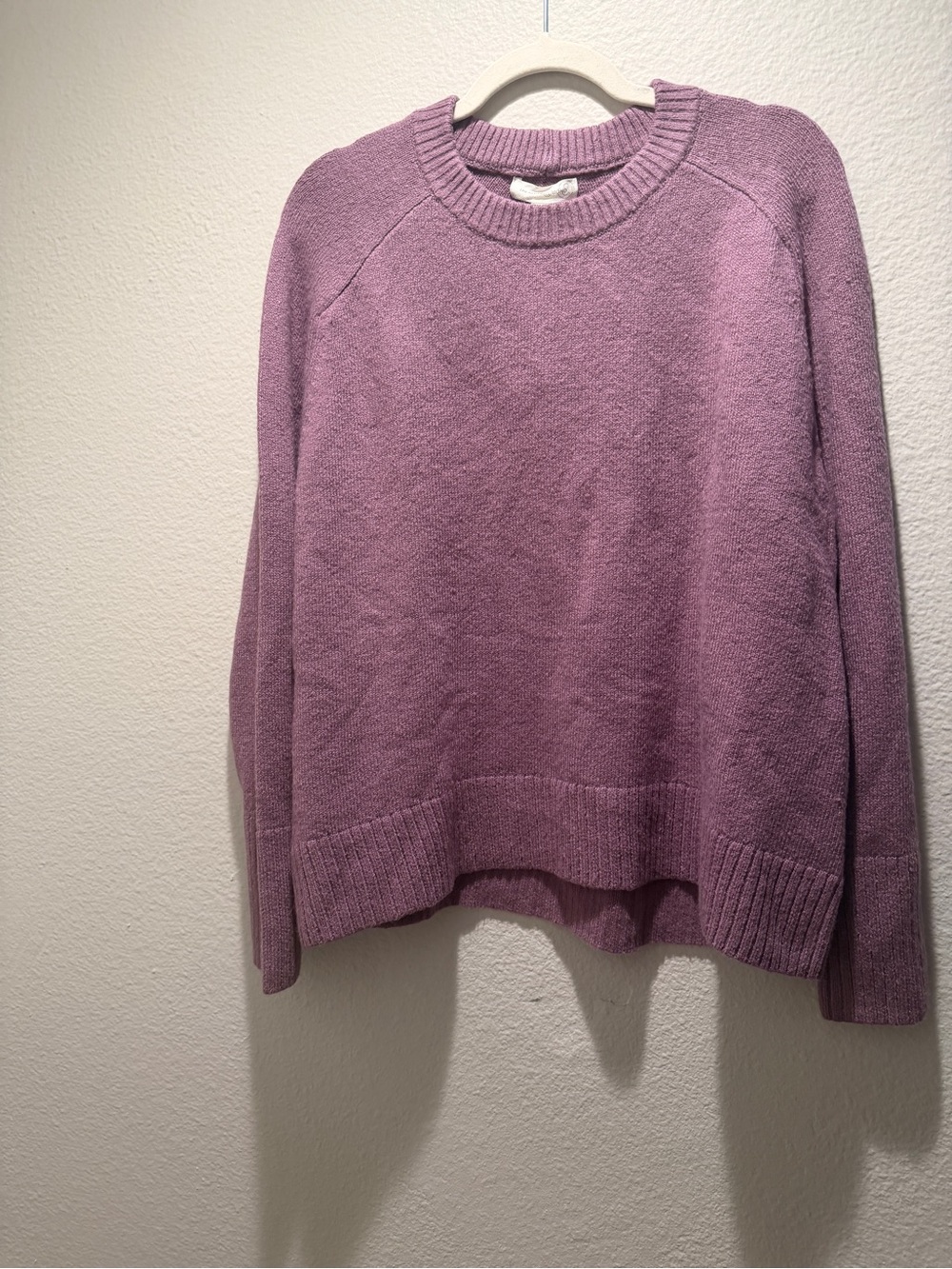 Treasure & Bond Lilac Crewneck Sweater